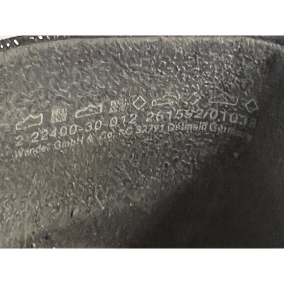 Marco Tozzi Black Patterned 4in High Heel Pumps Size 41 US 9.5 - Picture 11 of 16